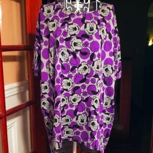 Disney Lularoe Irma Oversized Fit shirt sz small